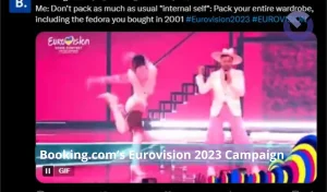 Booking.com’s Eurovision 2023 Campaign