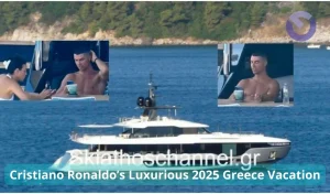 Cristiano Ronaldo’s Luxurious 2025 Greece Vacation