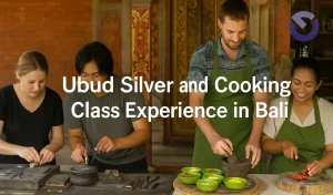 Ubud Silver and Cooking Class Experience in Bali